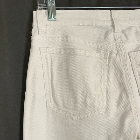 RED Valentino White Straight Leg Mid-Rise Jeans Sz 28 - Picture 5 of 16